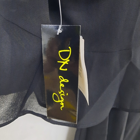 Size 20W 2pc Women's Black Elegant Dress w/  Lightweight Suit Coat Set Outfit - Picture 6 of 9